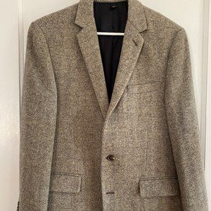 J. Crew Tan Tweed Jacket, size 40